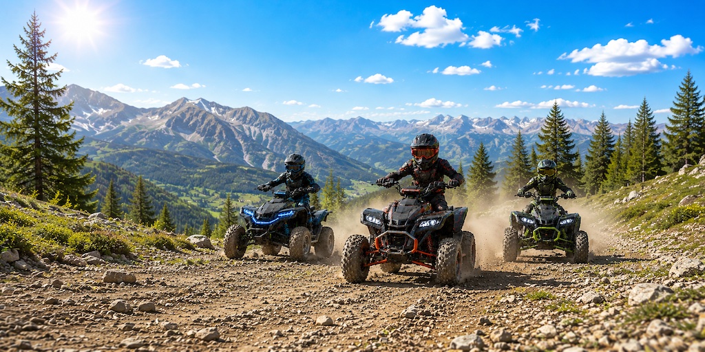 Kinderquad Elektrisch und Verbrenner Banner